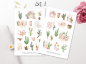 Preview: Urlaub Sticker Set